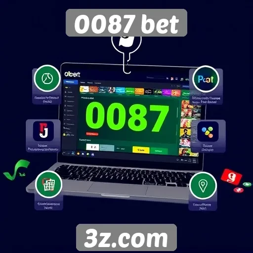 Análise das funcionalidades do site 0087 bet