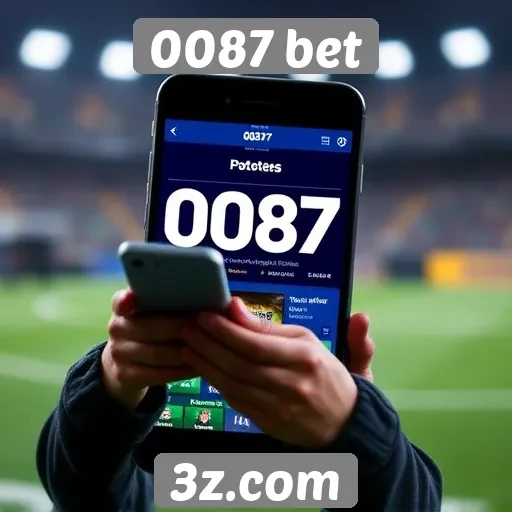 Experiência do usuário em dispositivos móveis na 0087 bet